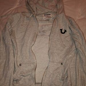 True religion zip up